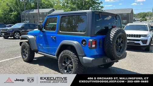Hydro Blue Pearlcoat 2023 Jeep Wrangler Willys