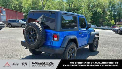 Hydro Blue Pearlcoat 2023 Jeep Wrangler Willys