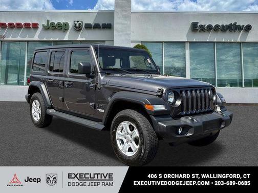 Granite Crystal Metallic Clearcoat 2021 Jeep Wrangler Unlimited Sport