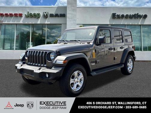 Granite Crystal Metallic Clearcoat 2021 Jeep Wrangler Unlimited Sport