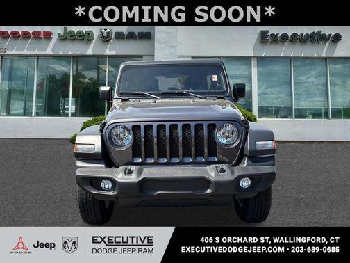 Granite Crystal Metallic Clearcoat 2021 Jeep Wrangler Unlimited Sport