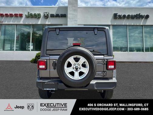 Granite Crystal Metallic Clearcoat 2021 Jeep Wrangler Unlimited Sport