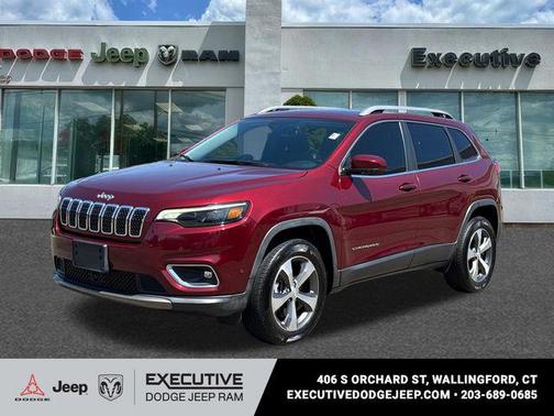 Velvet Red Pearlcoat 2021 Jeep Cherokee Limited