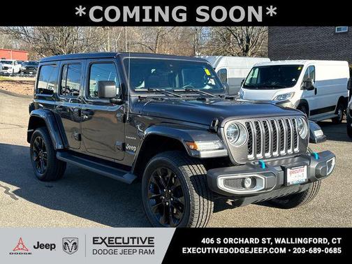 Granite Crystal Metallic Clearcoat 2022 Jeep Wrangler Unlimited 4xe Sahara