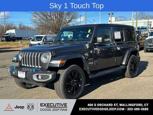 Granite Crystal Metallic Clearcoat 2022 Jeep Wrangler Unlimited 4xe Sahara