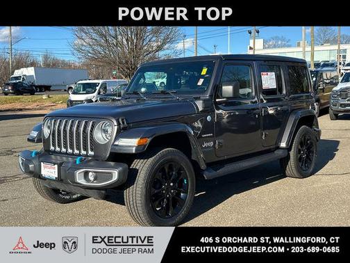 Granite Crystal Metallic Clearcoat 2022 Jeep Wrangler Unlimited 4xe Sahara