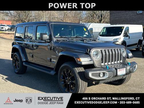 Granite Crystal Metallic Clearcoat 2022 Jeep Wrangler Unlimited 4xe Sahara