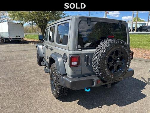 Sting-Gray Clearcoat 2023 Jeep Wrangler 4xe Base