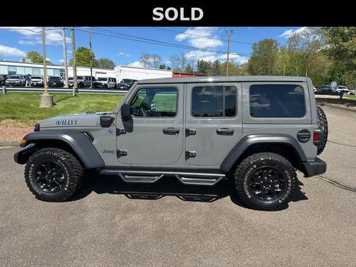 Sting-Gray Clearcoat 2023 Jeep Wrangler 4xe Base