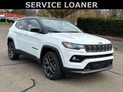 Bright White Clearcoat 2026 Jeep Compass Limited