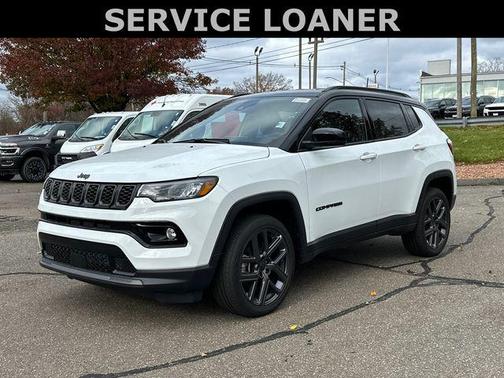 Bright White Clearcoat 2026 Jeep Compass Limited