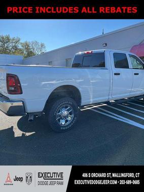 Bright White Clearcoat 2026 RAM 2500 Tradesman