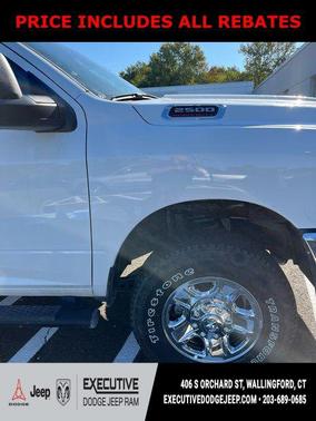Bright White Clearcoat 2026 RAM 2500 Tradesman