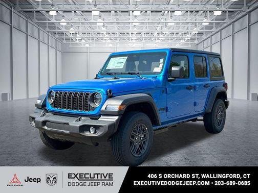 Hydro Blue Pearlcoat 2026 Jeep Wrangler Sport S