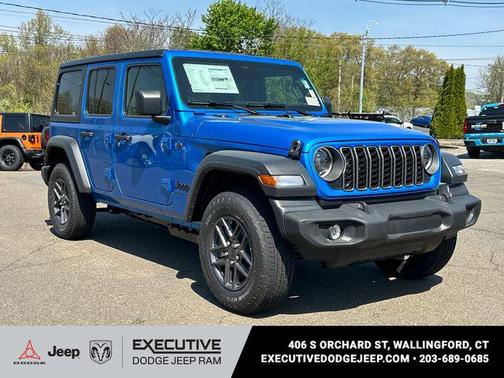 Hydro Blue Pearlcoat 2026 Jeep Wrangler Sport S