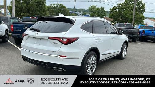 Platinum White Pearl 2022 Acura MDX Advance Package