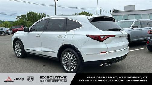 Platinum White Pearl 2022 Acura MDX Advance Package