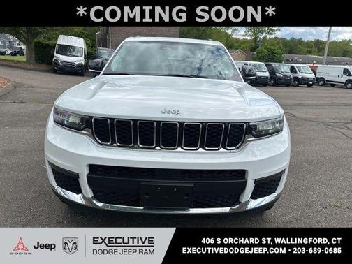Bright White Clearcoat 2023 Jeep Grand Cherokee L Limited