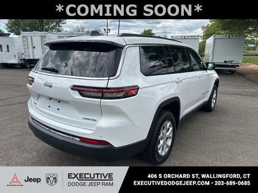 Bright White Clearcoat 2023 Jeep Grand Cherokee L Limited