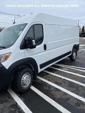 Bright White Clearcoat 2026 RAM ProMaster 3500 High Roof Cargo Van
