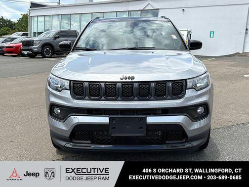 Billet Silver Metallic Clearcoat 2023 Jeep Compass Latitude