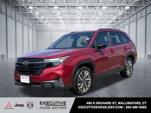 Crimson Red Pearl 2025 Subaru Forester Touring