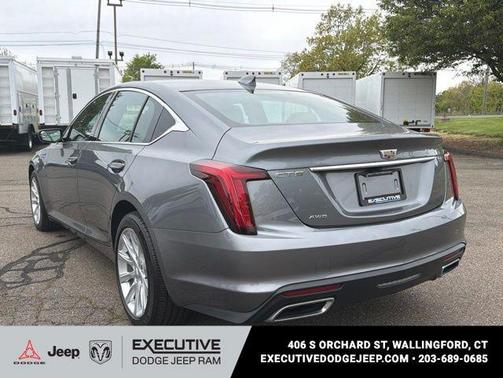 Satin Steel Metallic 2021 Cadillac CT5 Luxury RWD
