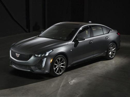Satin Steel Metallic 2021 Cadillac CT5 Luxury RWD