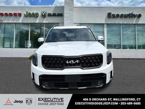 Glacial White Pearl 2024 Kia Telluride SX X-Line