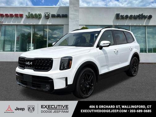 Glacial White Pearl 2024 Kia Telluride SX X-Line