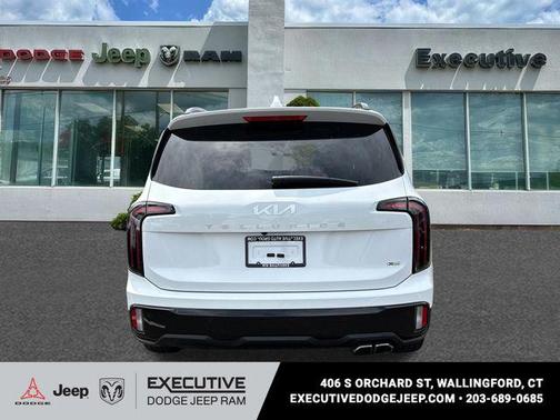 Glacial White Pearl 2024 Kia Telluride SX X-Line