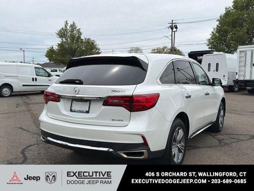 Platinum White Pearl 2020 Acura MDX 3.5L