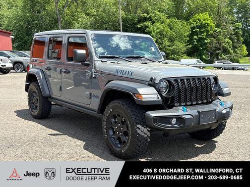 Sting-Gray Clearcoat 2023 Jeep Wrangler 4xe Base