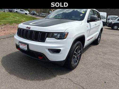 Bright White Clearcoat 2021 Jeep Grand Cherokee Trailhawk