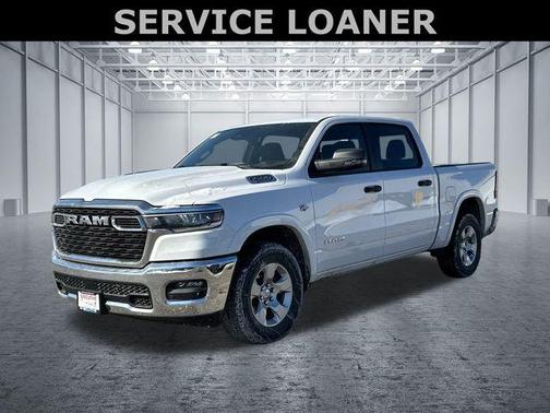 Bright White Clearcoat 2026 RAM 1500 Big Horn/Lone Star