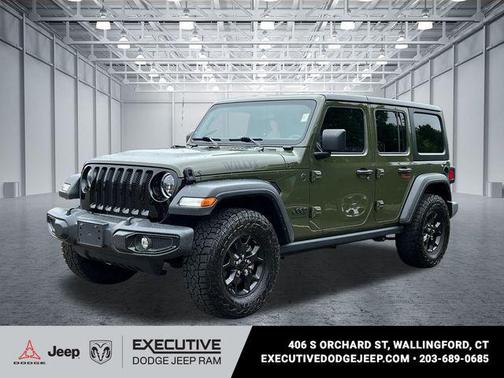 Sarge Green Clearcoat 2023 Jeep Wrangler Willys