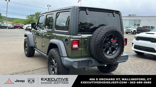 Sarge Green Clearcoat 2023 Jeep Wrangler Willys