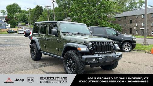 Sarge Green Clearcoat 2023 Jeep Wrangler Willys