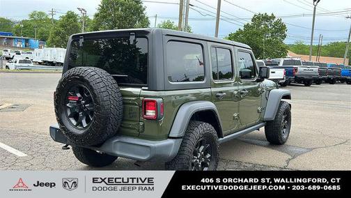Sarge Green Clearcoat 2023 Jeep Wrangler Willys