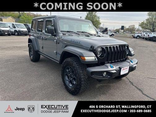 Sting-Gray Clearcoat 2023 Jeep Wrangler 4xe Willys