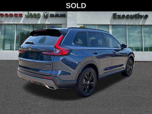 Canyon River Blue Metallic 2026 Honda CR-V Hybrid Sport Touring AWD