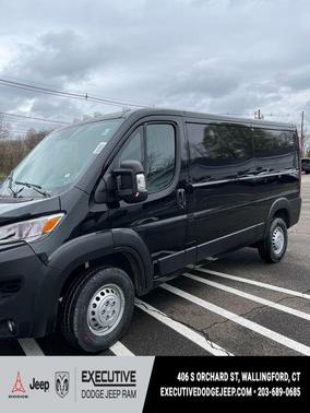 Black Clearcoat 2026 RAM ProMaster 1500 Low Roof