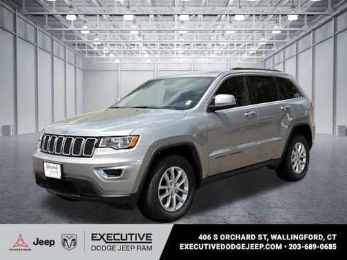 Billet Silver Metallic Clearcoat 2021 Jeep Grand Cherokee Laredo