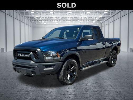 Patriot Blue Pearlcoat 2022 RAM 1500 Classic Warlock Quad Cab 4x4 6'4' Box