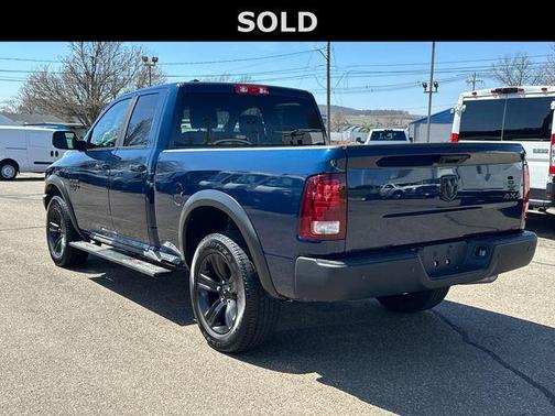 Patriot Blue Pearlcoat 2022 RAM 1500 Classic Warlock Quad Cab 4x4 6'4' Box