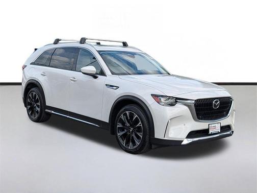 Rhodium White Premium 2024 Mazda CX-90 PHEV Premium