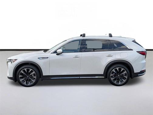 Rhodium White Premium 2024 Mazda CX-90 PHEV Premium