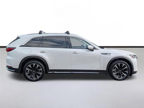 Rhodium White Premium 2024 Mazda CX-90 PHEV Premium