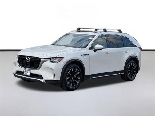 Rhodium White Premium 2024 Mazda CX-90 PHEV Premium