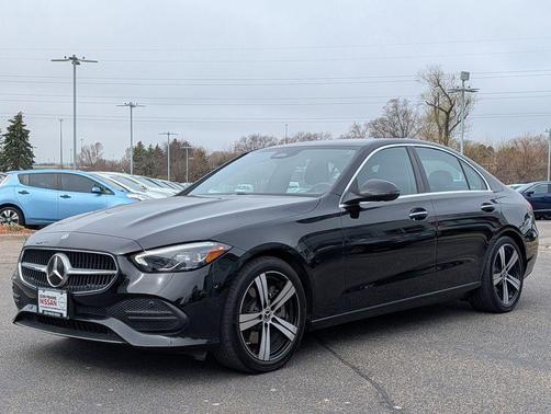 Obsidian Black Metallic 2025 Mercedes-Benz C-Class C 300 4MATIC